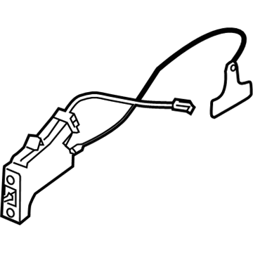 Kia Cadenza Fuel Door Release Cable - 815903R010