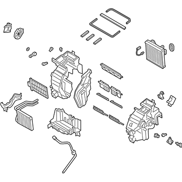 Kia 97205K0030 Heater & EVAPORATOR