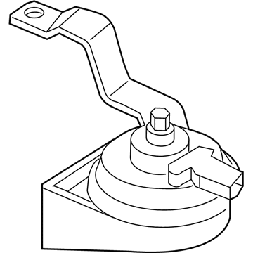 Kia 96621J6000 Horn Assembly-High Pitch