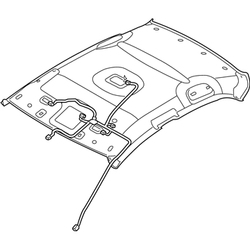 Kia 853A01W450HCS Headlining Assembly