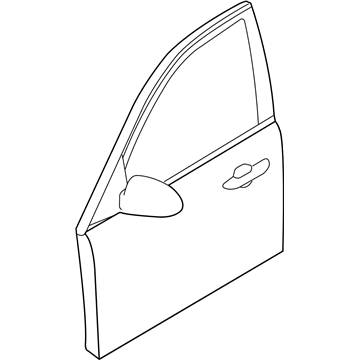 Kia 760043F510 Panel Assembly-Front Door RH