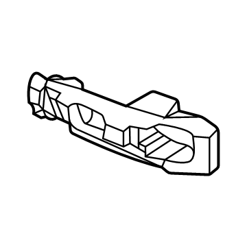 Kia 86521L3300 ABSORBER-Front BUMPE