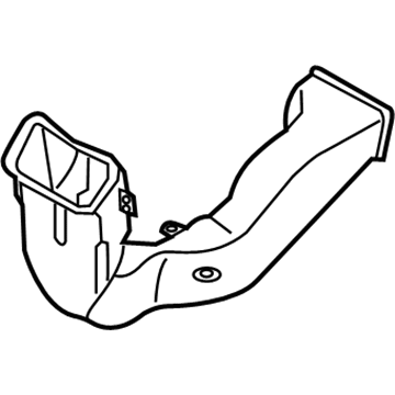 Kia 97020A7000 Duct Assembly-Rear Air VEN
