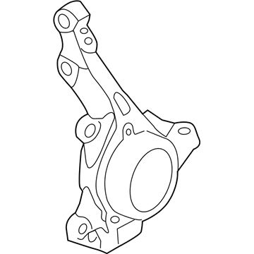 Kia 517152T110 Front Axle Knuckle Left