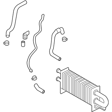 Kia 575503F100 Tube Assembly-Oil Cooler