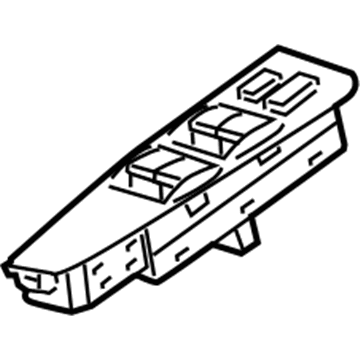 Kia 935702F200NZ Power Window Main Switch Assembly