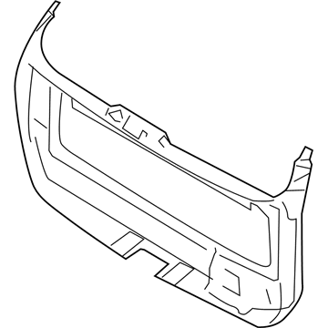 Kia 817501F000WK Panel Assembly-Tail Gate