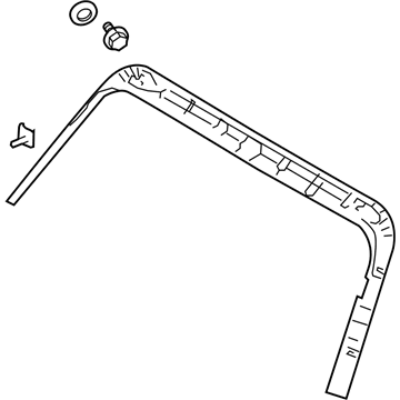 Kia 817601F000EZ Trim Assembly-Tail Gate