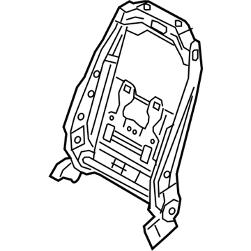 Kia 88310D9020WK Frame Assembly-Front Seat B