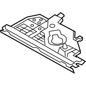 Kia 97285F6000WK Cover Assembly-Under,RH