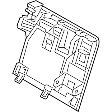 Kia 89410G5000WK Frame Assembly-Rear Seat Back