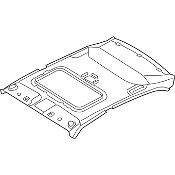 Kia 853002G475J7 Headlining Assembly