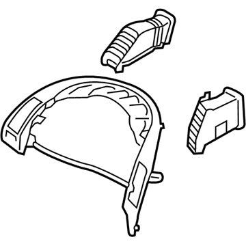 Kia 97430A7AA0AK5 Air VENTILATOR Assembly