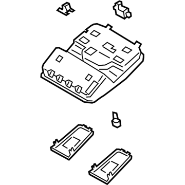 Kia 92800M6010HGC Lamp Assembly-Overhead C