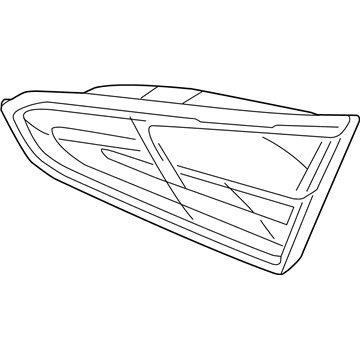 Kia 92440A7000 Lens & Housing-Rear Combination Inside