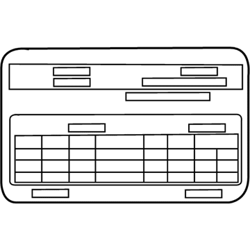 Kia 324012ESK3 Label-Emission