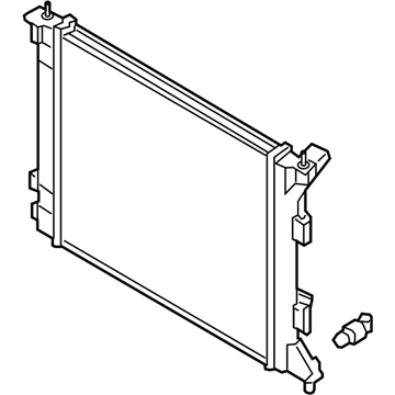 Kia 25310A2000 Radiator Assembly