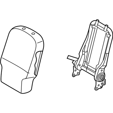 Kia 89300A9040DLF Back Assembly-2ND Seat,C