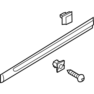 Kia 877222P000 GARNISH Assembly-Front Door S