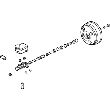 Kia 591003E250 Booster & Master Cylinder Assembly