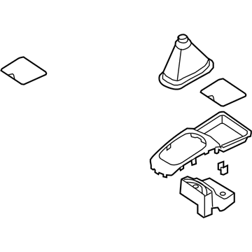 Kia 846301G000GD Cover Assembly-Console U