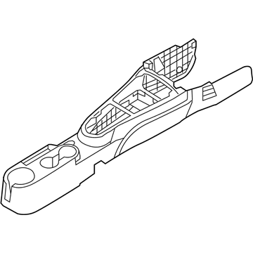 Kia Rio Center Console Base - 846111G000XI