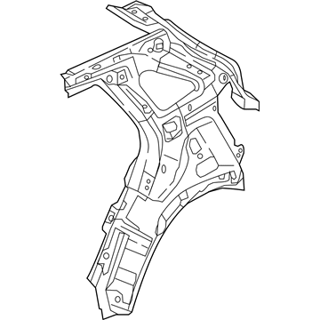 Kia 71602G5500 Panel Assembly-Quarter I