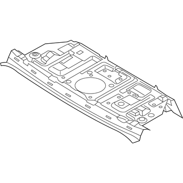 Kia 693003F100 Panel Assembly-Rear PACKAG