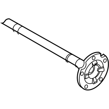 Kia 523513E100 Shaft-Rear Axle,RH