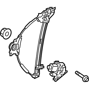 2021 Kia Rio Window Regulator - 82401H9110