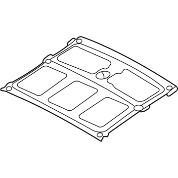 Kia 671354D000 Rail Assembly-Roof Center N