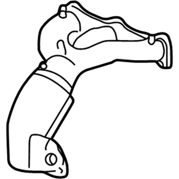 Kia 2851037381 Exhaust Manifold Assembly, Right