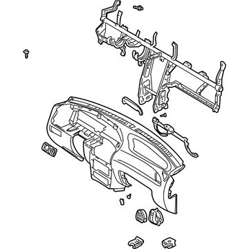 Kia 0K32A55100C08 Panel Assembly-INSTRUMEN