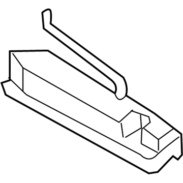 Kia 812603W000 Tail Gate Outside Handle Assembly