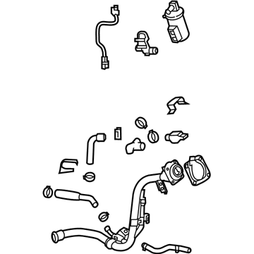 Kia 31030A8511 FILLER NECK & HOSE A