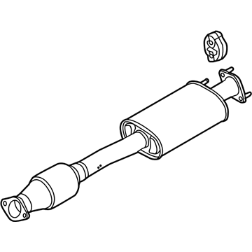 Kia 28600A9130 Center Muffler Assembly