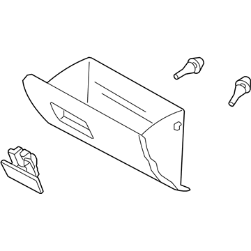 Kia 845101G400XI Housing Assembly-Glove Box