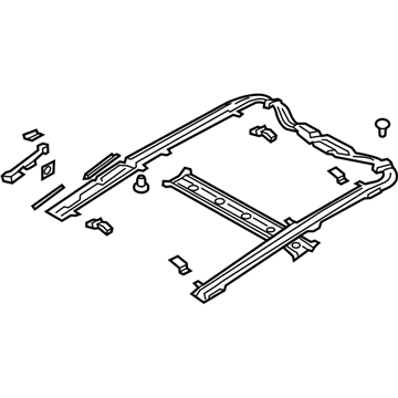 Kia 816503R600 Rail Assembly-PANORAMAROOF