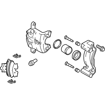 2014 Kia Sportage Brake Caliper - 581102S550