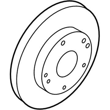 Kia Sportage Brake Disc - 517123R000