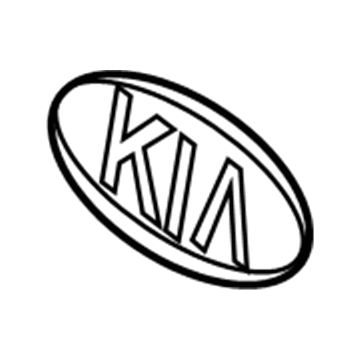 Kia 863202F020 KiaLogo Emblem