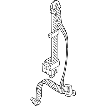 Kia 0K52Y57731B44 Front Seat Belt Assembly Right