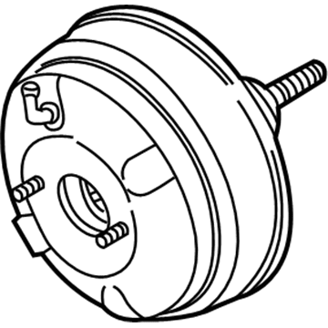 2003 Kia Sedona Brake Booster - 0K52Y43800A