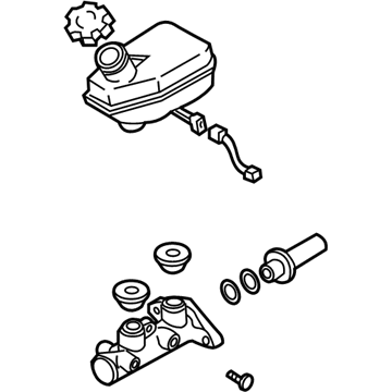 Kia 1K52Y43400A Cylinder Assembly-Tandem Mast