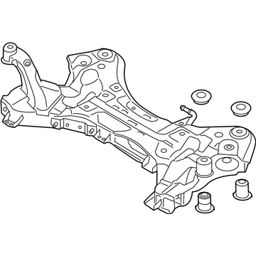 Kia 62405F6050 CROSSMEMBER Complete-Front