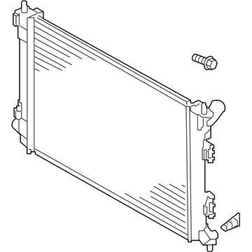 Kia Forte Koup Radiator - 253103X011