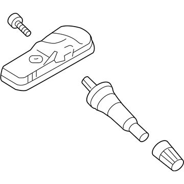 2017 Kia Sedona TPMS Sensor - 52933B2100