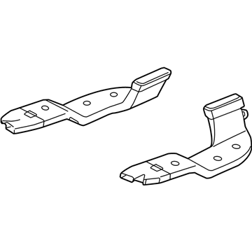 Kia 973701W000 Duct-Rear Heating RH