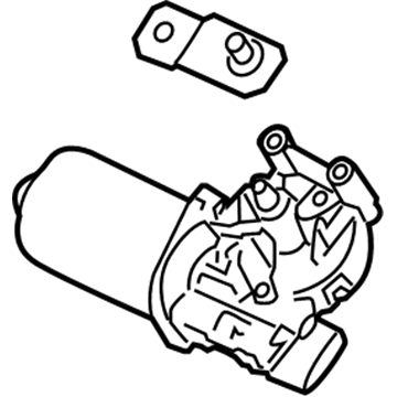 Kia 98110F2000 Windshield Wiper Motor Assembly