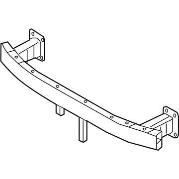 Kia 64900D5010 Beam Complete-Front Bumper